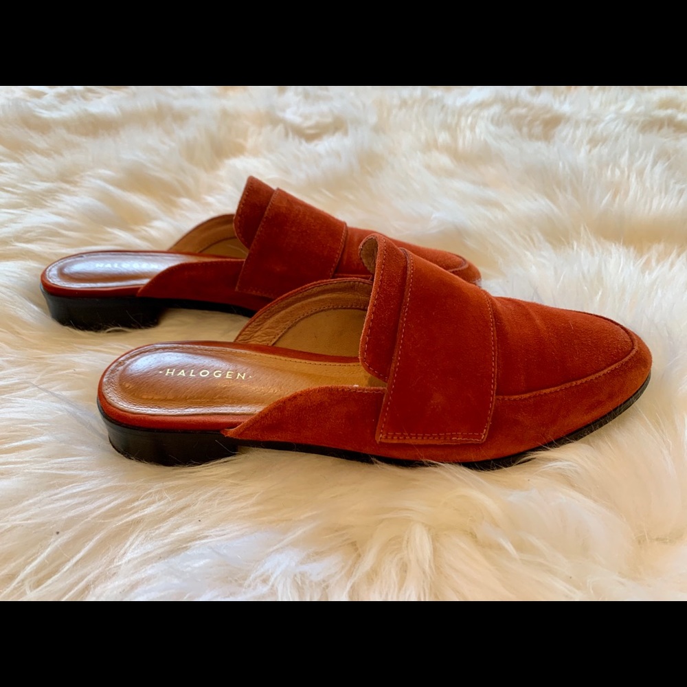 Halogen mule loafer in RUST - Picture 4 of 5